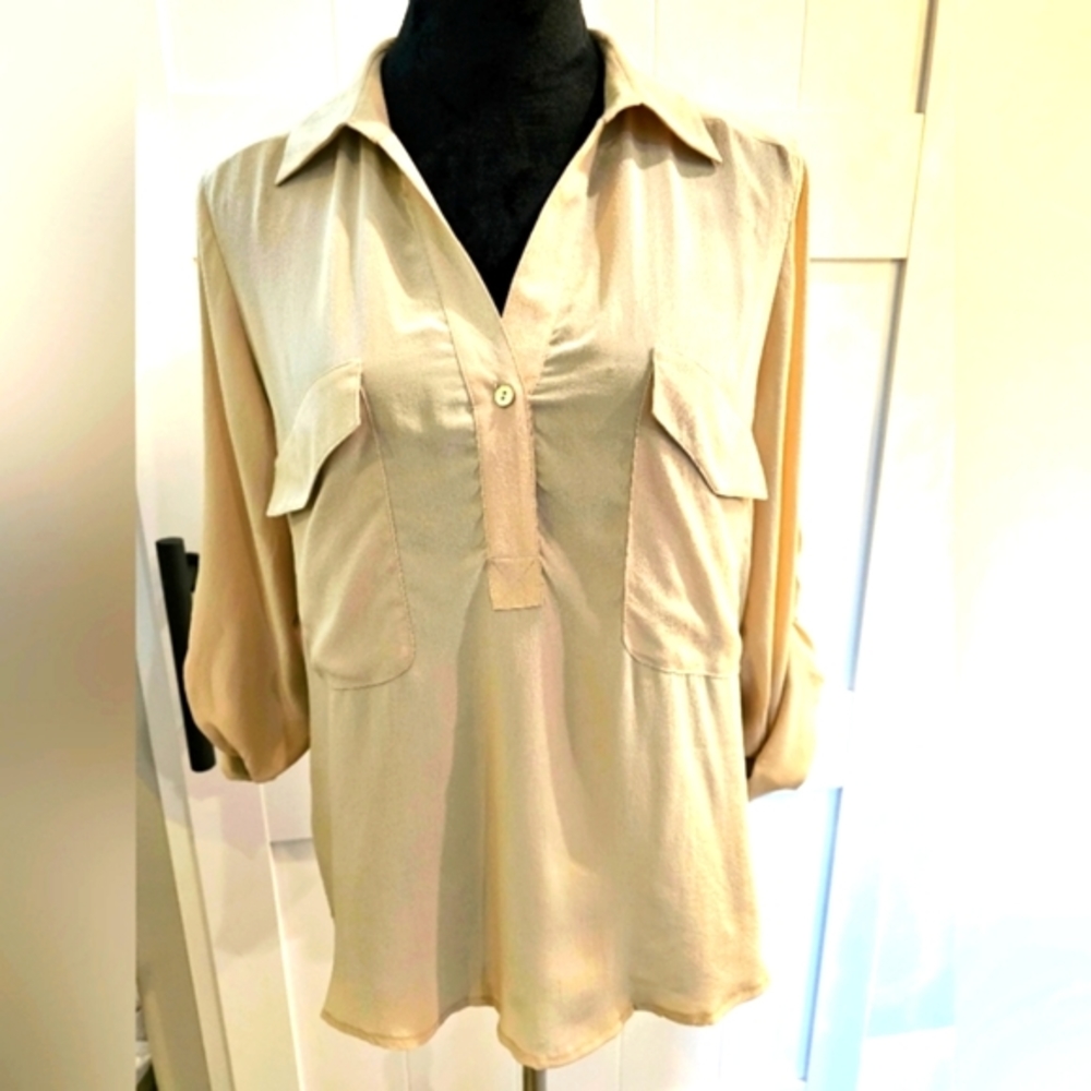 Eileen Fisher silk blouse
